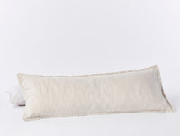 Organic Relaxed Linen Lumbar Pillow Cover 