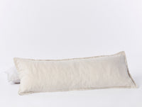 Organic Relaxed Linen Lumbar Pillow Cover - Renewed