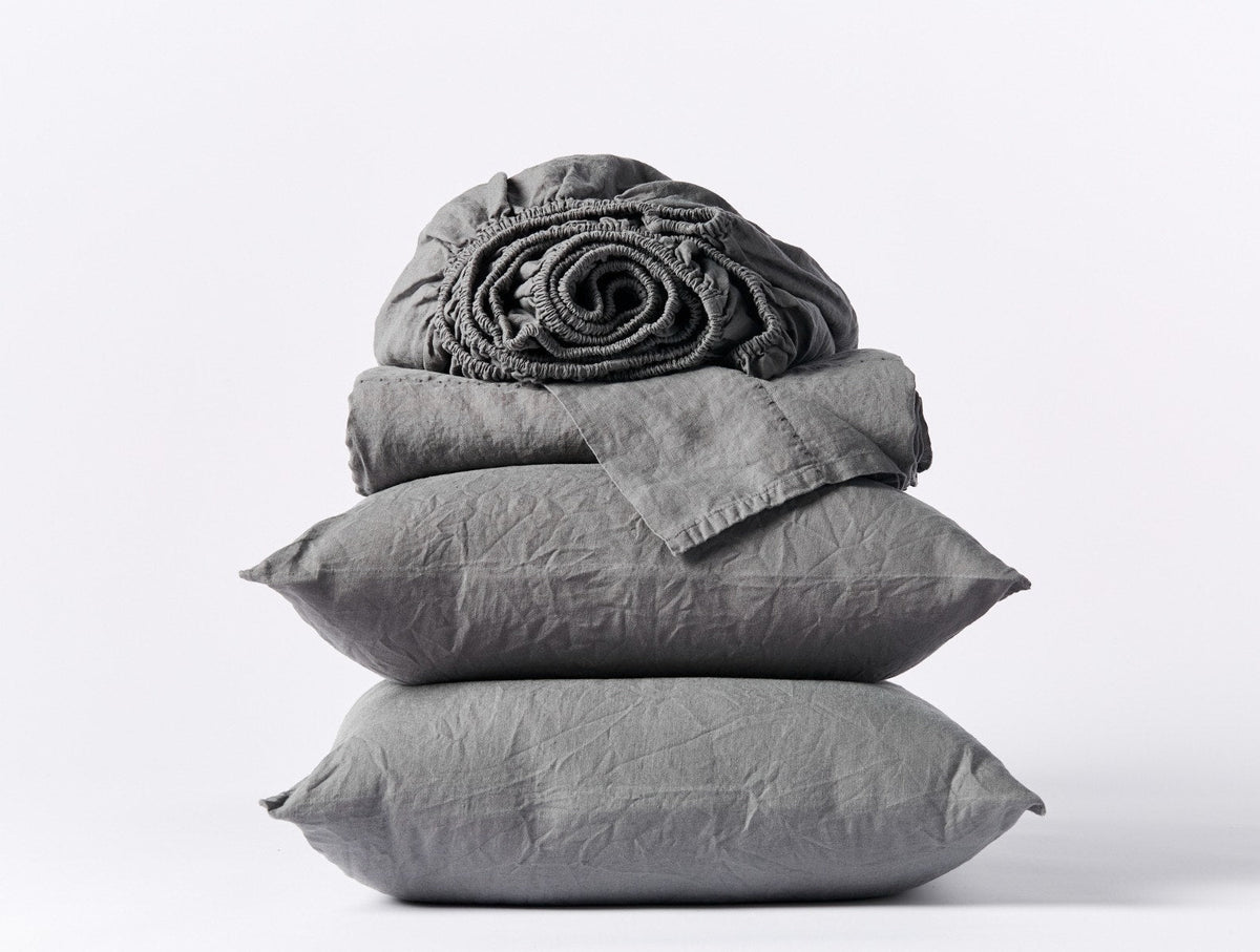 Organic Relaxed Linen Sheet Set - Renewed