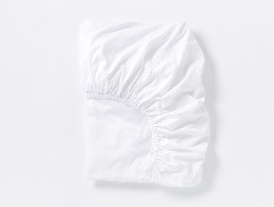Cloud Soft Organic Sateen Sheets | Alpine White