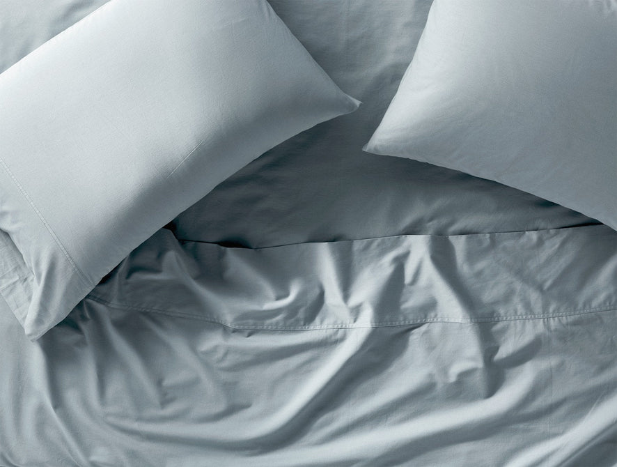 The Sumptuously Soft Sateen Sheet Set | Origanami by hülyahome Sky / Twin