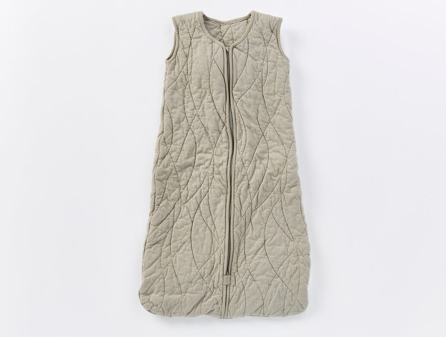 Remi Organic Jersey Quilted Snuggle Sack | Undyed