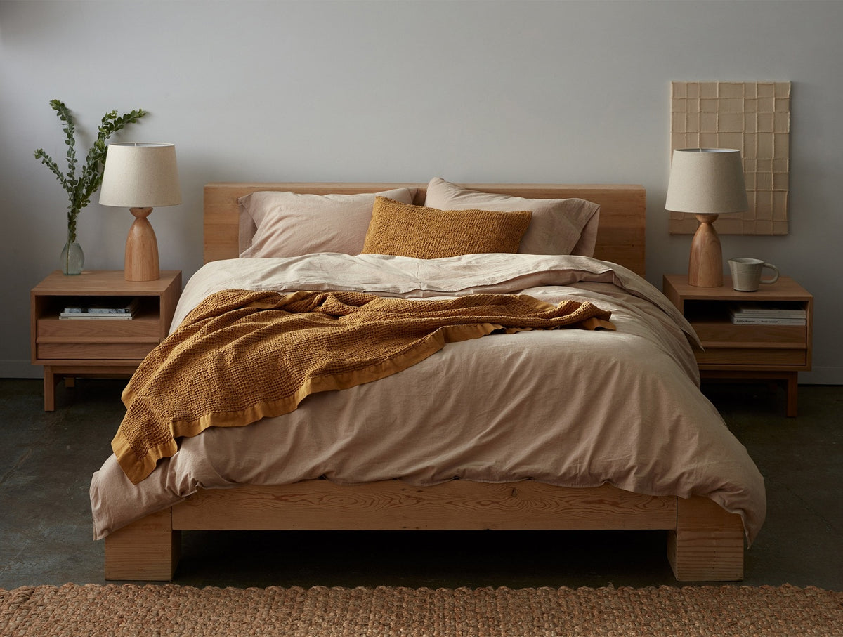 Reyes Organic Waffle Sham - Renewed