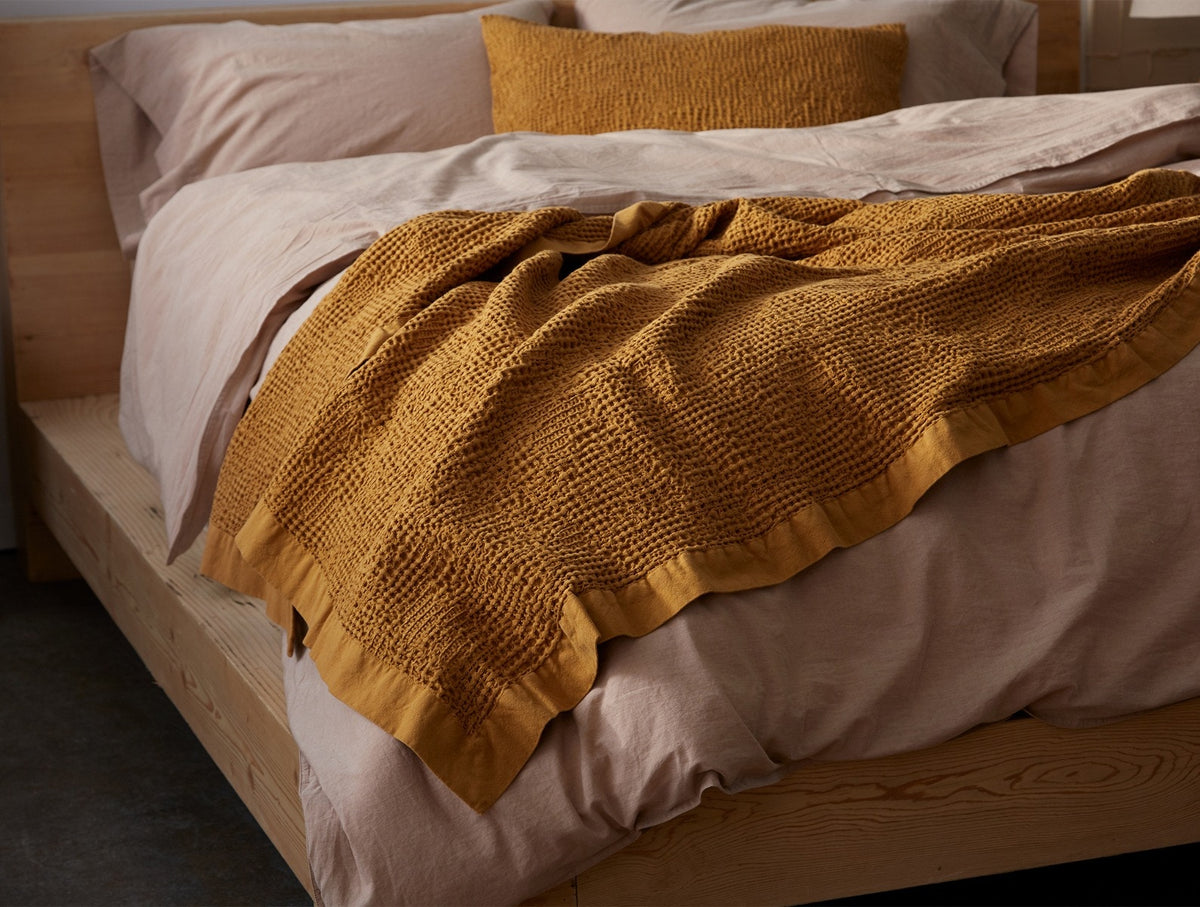Reyes Organic Waffle Sham - Renewed