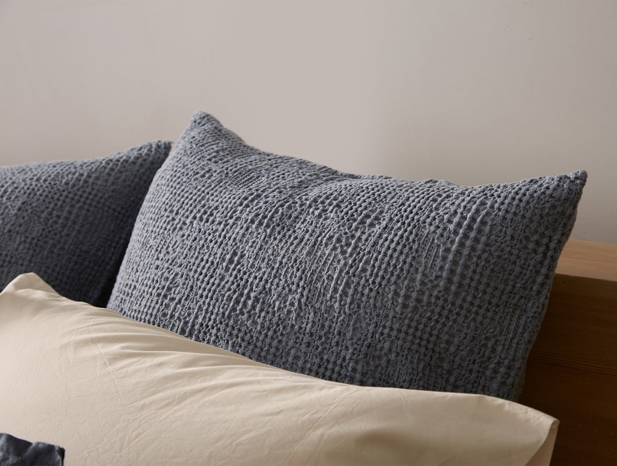 Reyes Organic Waffle Sham - Renewed