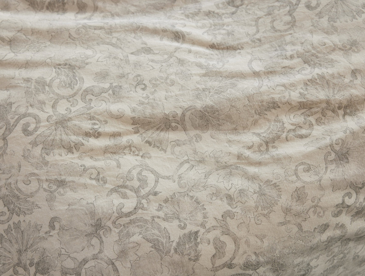 Solana Organic Print Duvet Cover - Renewed