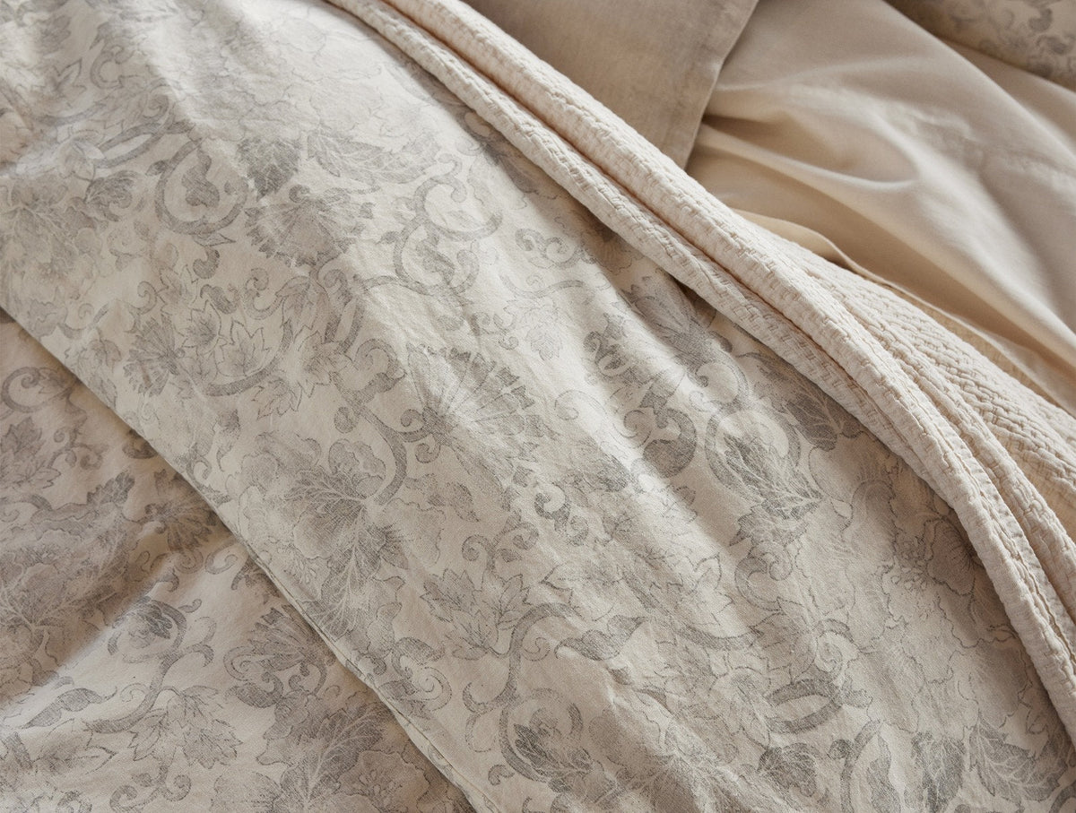 Solana Organic Print Duvet Cover - Renewed
