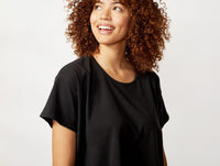 Women's Solstice Organic Boxy Tee - Renewed