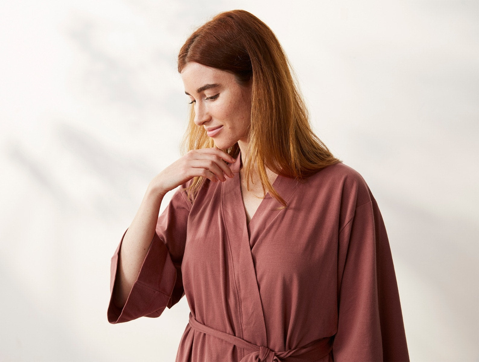 Women's Solstice Organic Short Robe - Renewed