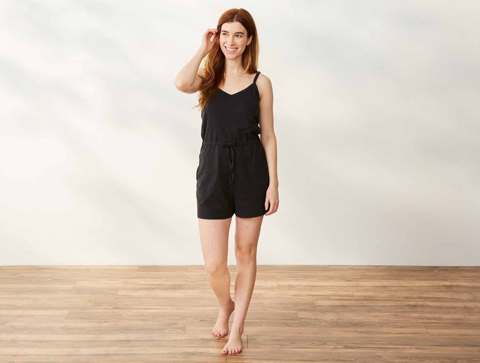 Women's Solstice Organic Short Romper - Renewed