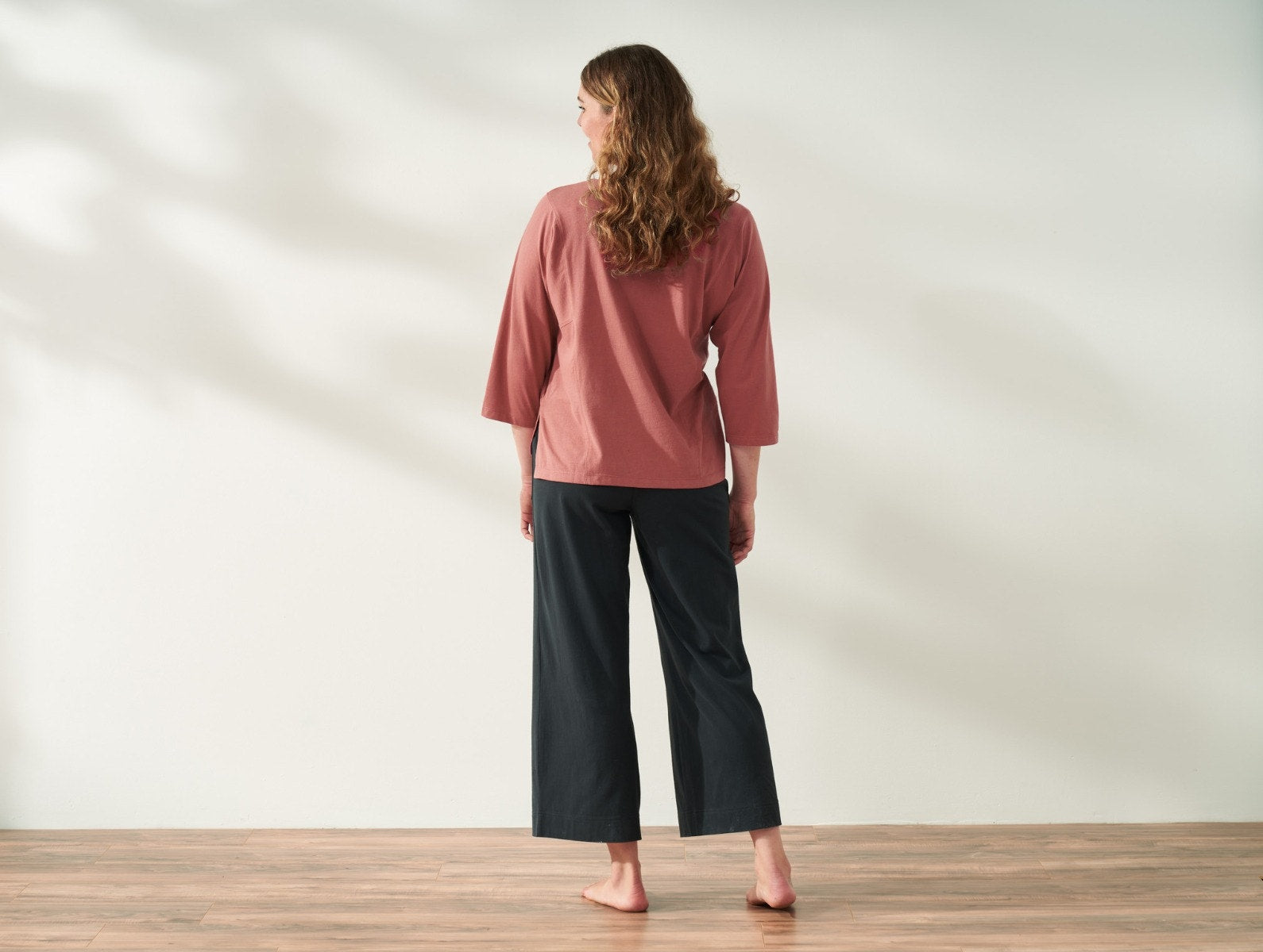Women's Solstice Organic Wide Leg Crop Pants 