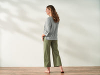 Women's Solstice Organic Wide Leg Crop Pants - Renewed