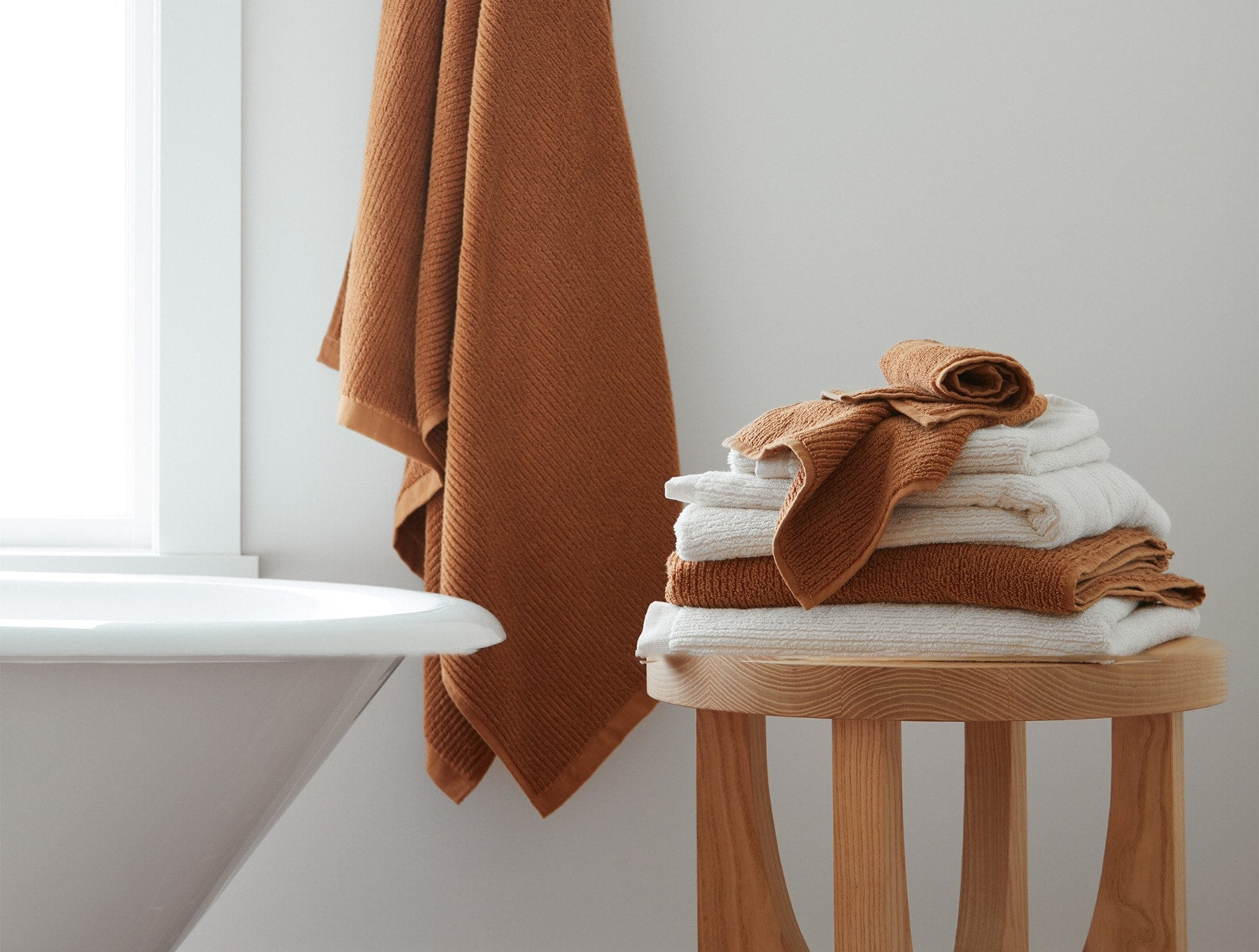 Heavy Towel, Burnt Orange