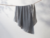 Topanga Organic Matelasse Striped Throw