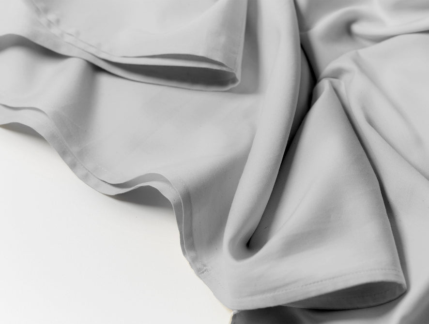 Cloud Soft Organic Sateen Travel Sack | Pale Gray