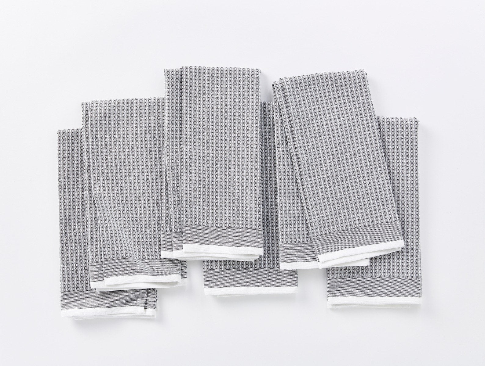 Organic Waffle Kitchen Towels, Set of 6 