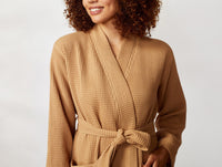 Unisex Organic Waffle Robe - Renewed