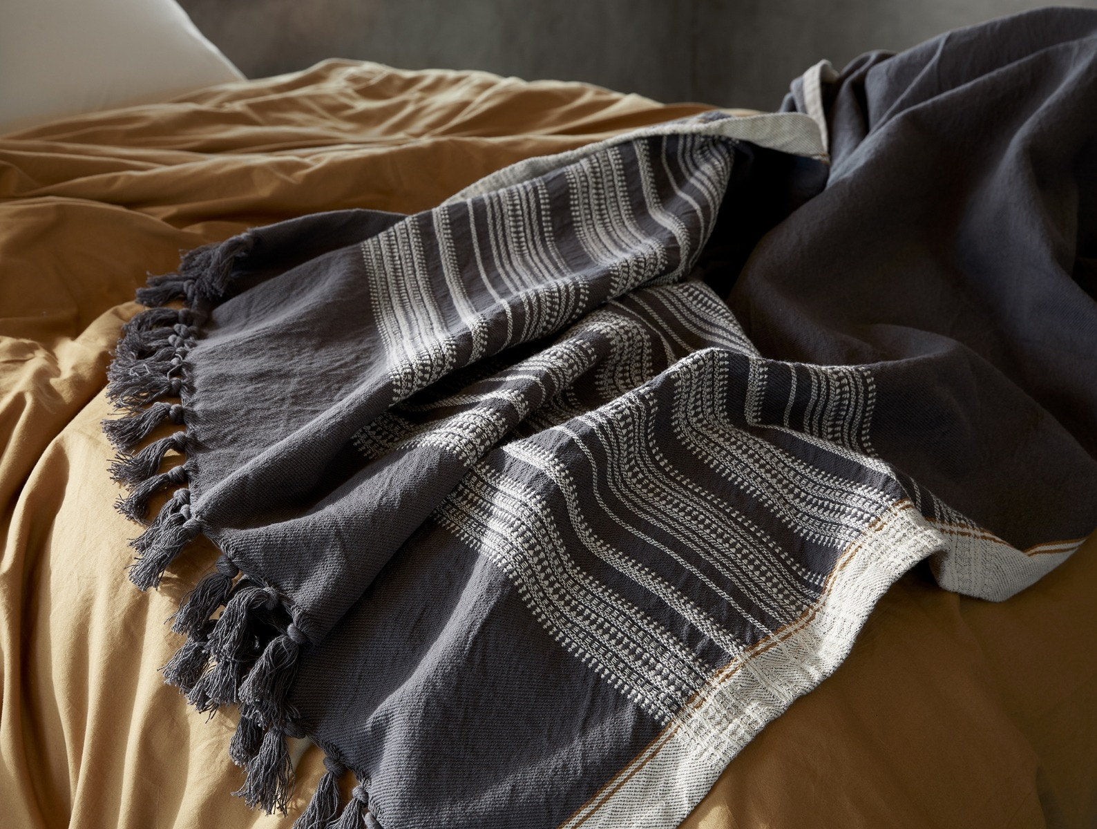 Inyo Organic Dobby Throw 