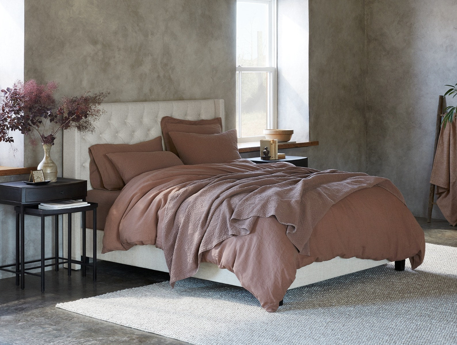 Avila Organic Matelasse Blanket 