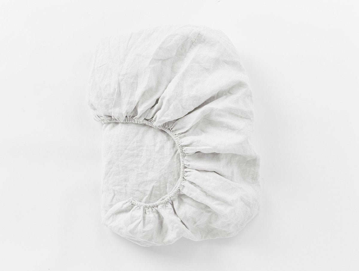 Organic Relaxed Linen Fitted Sheet - Renewed