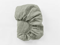 Organic Relaxed Linen Fitted Sheet - Renewed