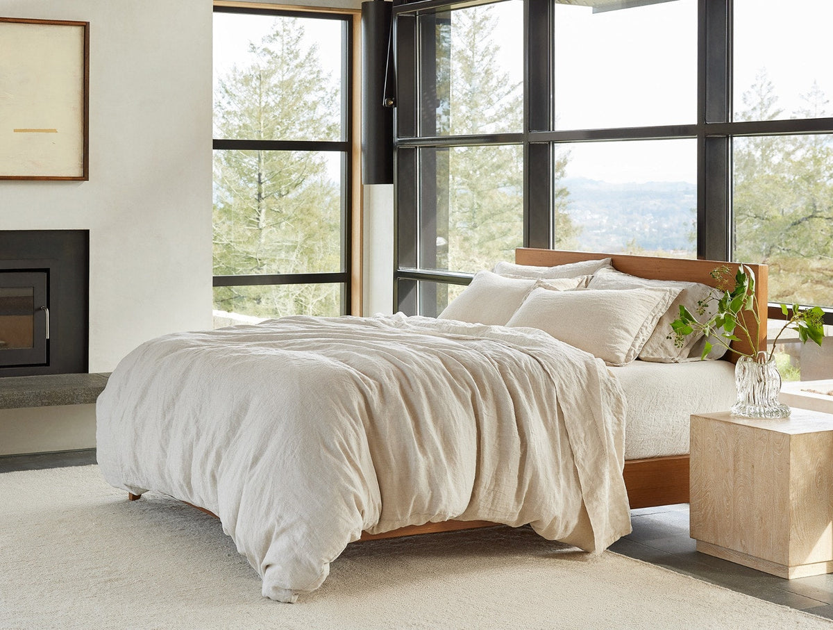 Organic Relaxed Linen Sham - Renewed