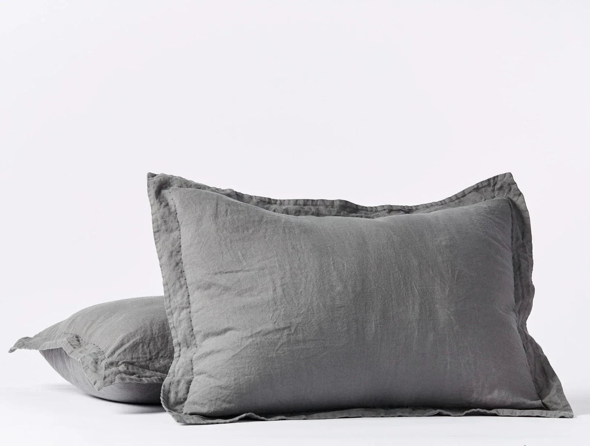 Organic Relaxed Linen Sham - Renewed