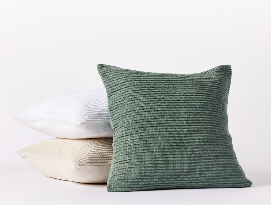 Marshall Organic Pillow Cover | Juniper w/Forest