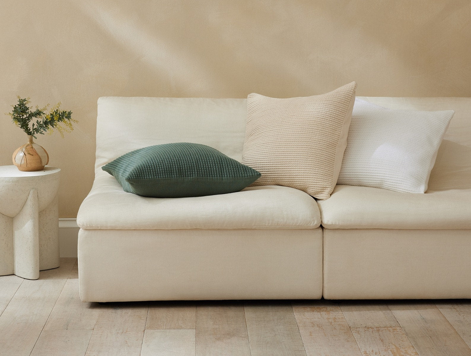 Marshall Organic Pillow Cover + Pillow Insert Set