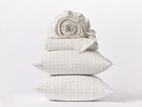 Organic Print Percale Sheets 