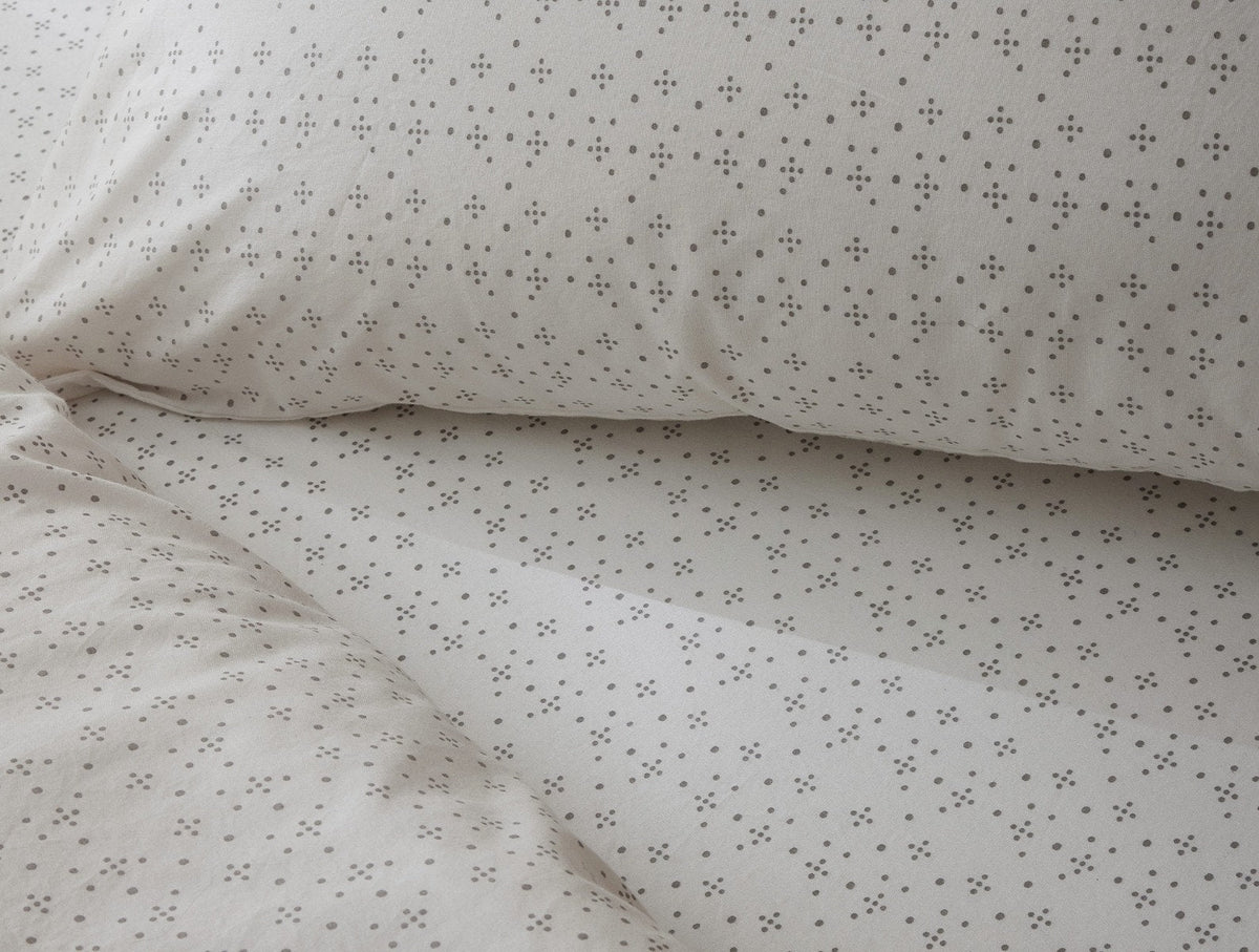 Organic Print Percale Pillowcases - Renewed