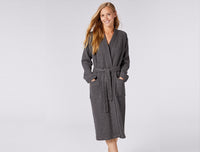 Unisex Organic Waffle Robe - Coyuchi 