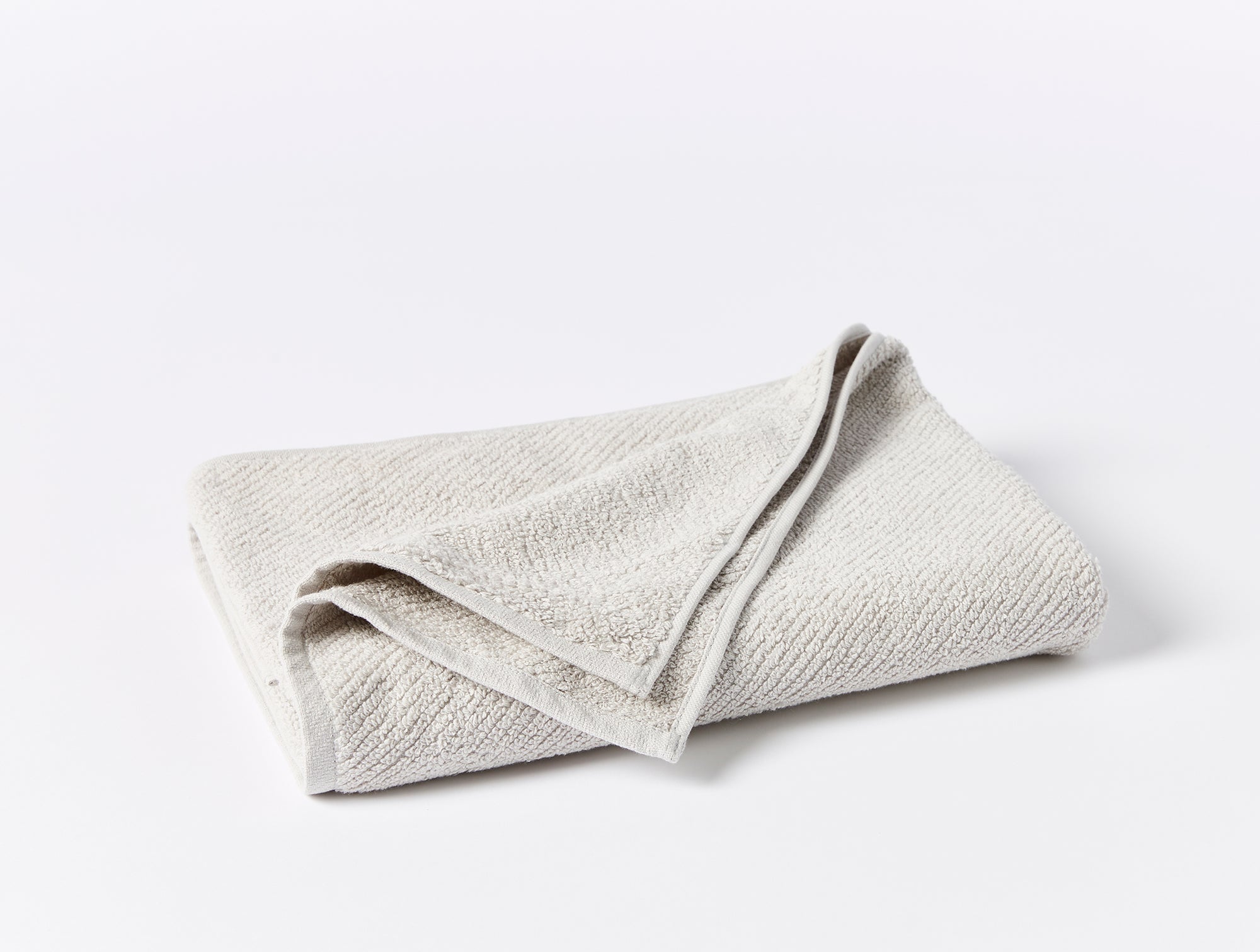 Cotton Kitchen Hand Towel 24 x 15 Grey & Natural